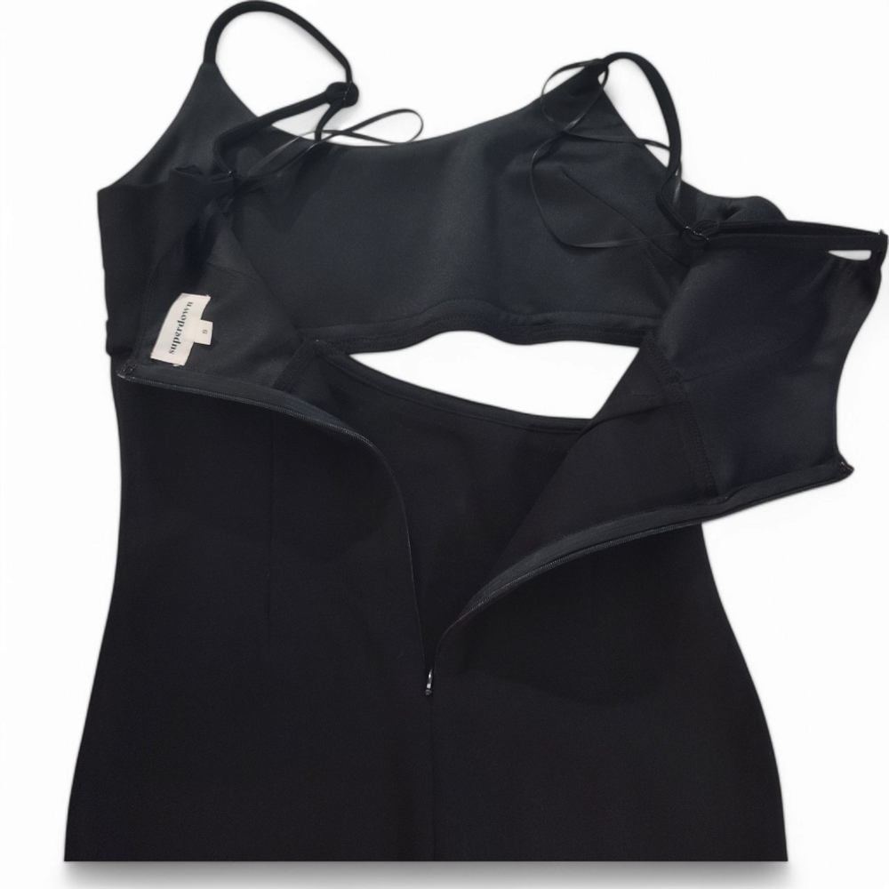 REVOLVE Superdown Kelly Cut Out Dress in Black Womens Size Small - Picture 5 of 8